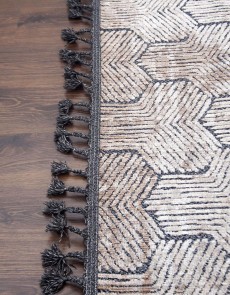 Синтетичний килим RETRO 30243 BROWN-BLACK - высокое качество по лучшей цене в Украине.